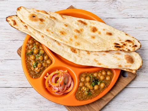 Chhole Masala with Kulcha — Ganesham Fast Food