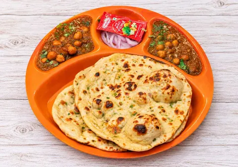 Chhole Masala with Tandoori Roti — Ganesham Fast Food