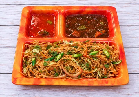Chilli Garlic Noodles — Ganesham Fast Food