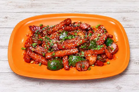 Chilli Potato — Ganesham Fast Food