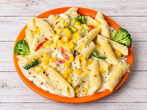 Corn Cheese Pasta — Ganesham Fast Food