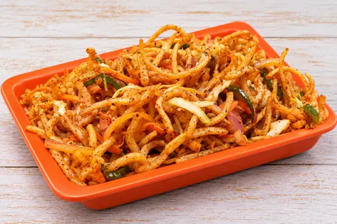 Veg Crispy Noodles — Ganesham Fast Food
