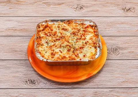 Hot Garlic Cheese Pasta — Ganesham Fast Food