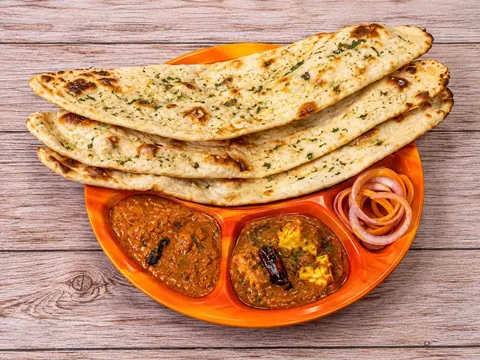 Kadhai Paneer with Kulcha — Ganesham Fast Food