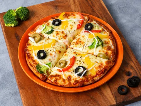Mushroom Cheese Pizza — Ganesham Fast Food