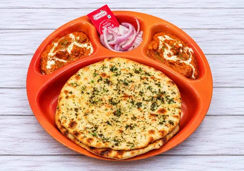 Butter Paneer Masala with Amritsari Naan — Ganesham Fast Food