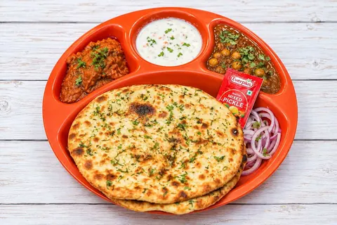 Paneer Chur-Chur Naan at Ganesham Civil Lines