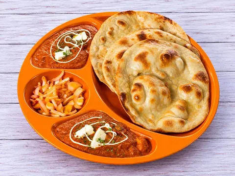 Butter Paneer Masala with Tandoori Roti — Ganesham Fast Food