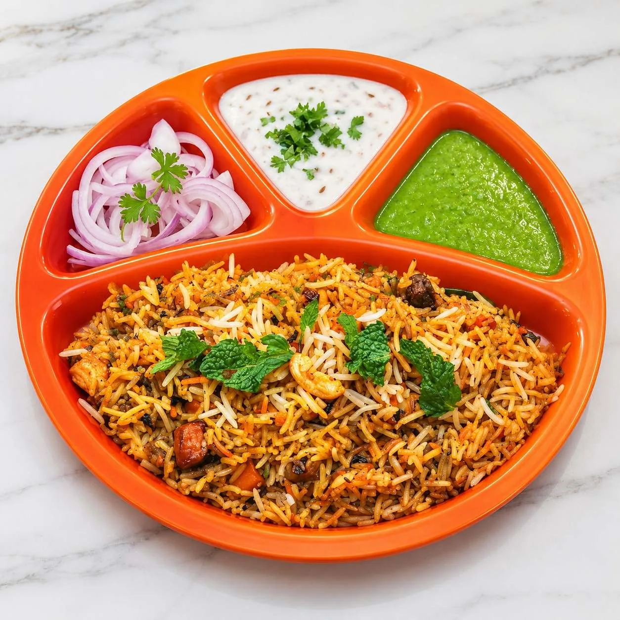 Veg Biryani at Ganesham Fast Food