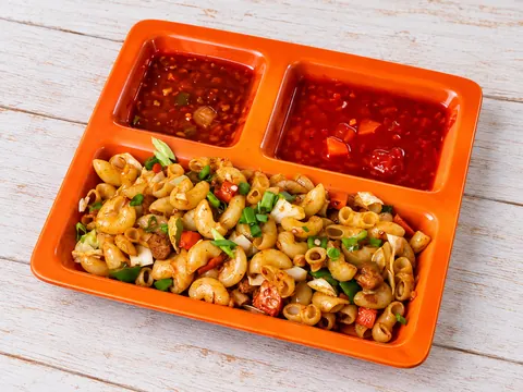 Veg Macaroni — Ganesham Fast Food