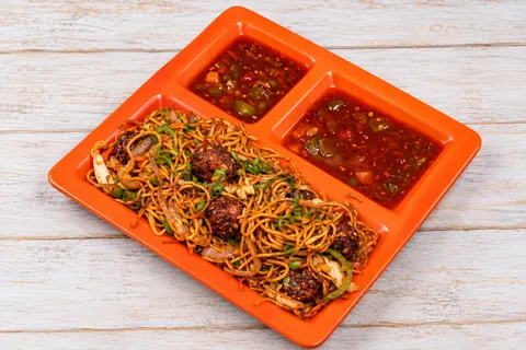 Manchurian Noodles — Ganesham Fast Food
