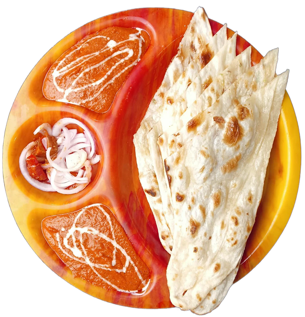 Butter paneer kulcha at Ganesham Saket Nagar, a pure veg restaurant near AIIMS Bhopal