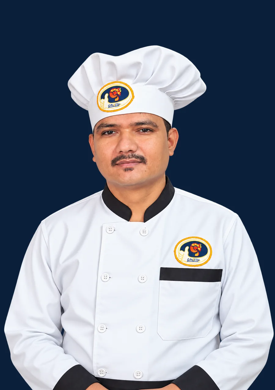 Abhishek Bhandari, Head Chef at Ganesham Fast Food